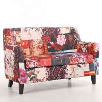 Upholstered fabric furniture living room sofa couch with European style